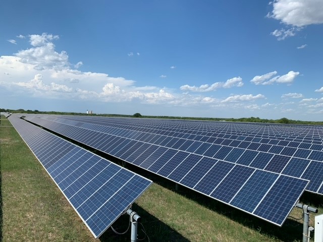 Alamo 1 Solar Farm in San Antonio, Texas