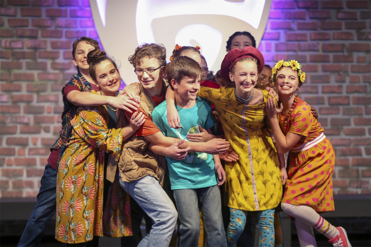 Godspell Hug.JPG