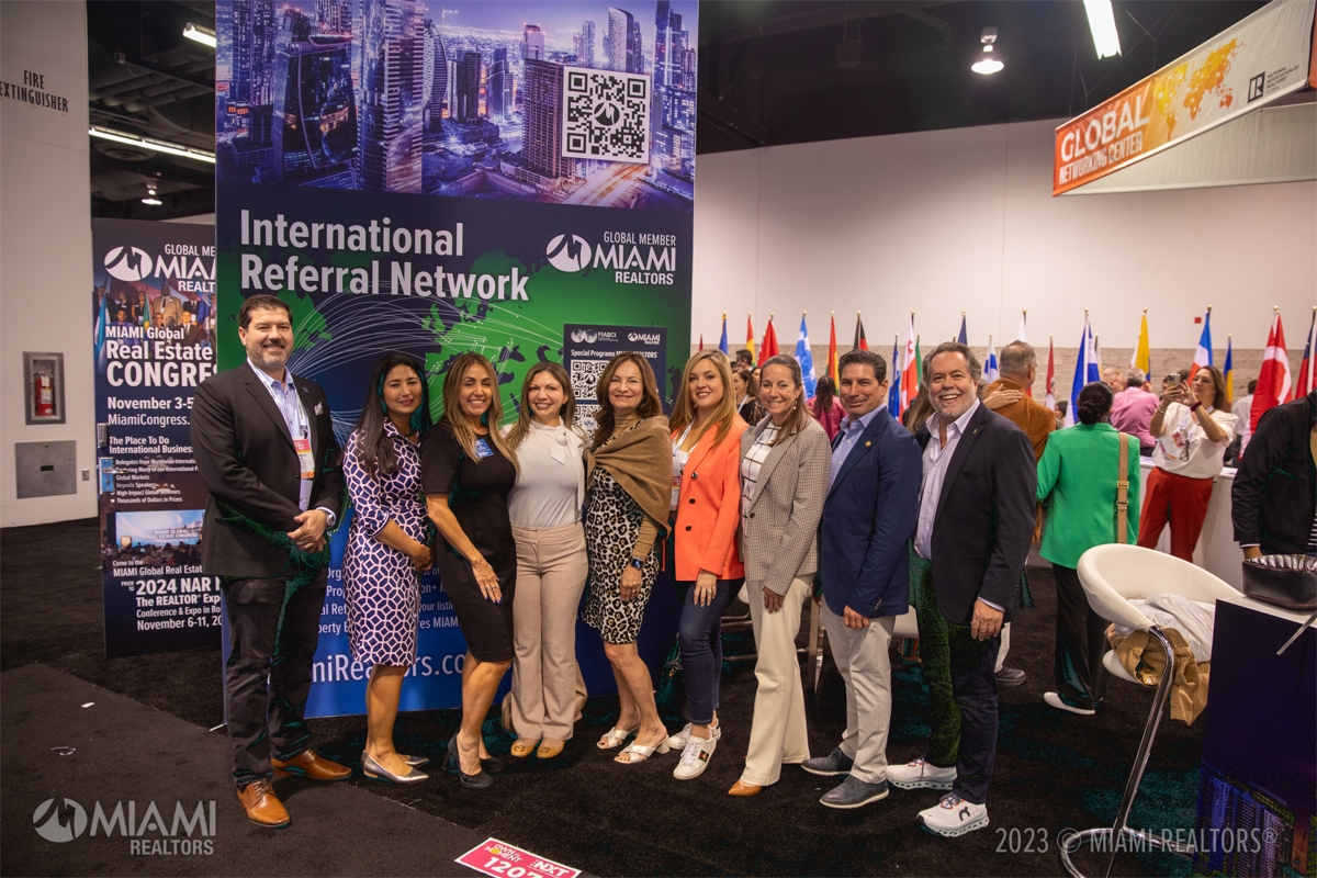 MIAMI Leaders promoting Miami at the 2023 NAR NXT Conference & Expo