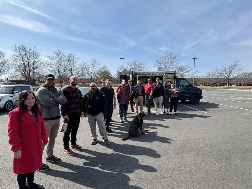 Mental Health Lunch with Veterans Moving Forward Dogs and a Food Truck