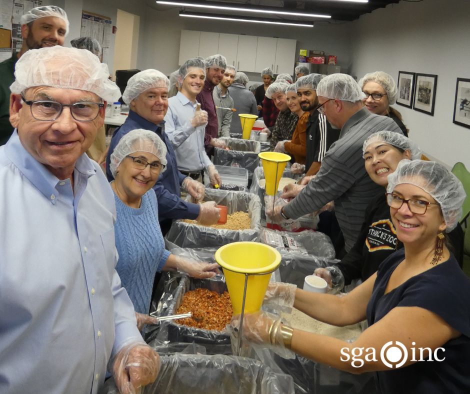 SGA Meal Packing Event