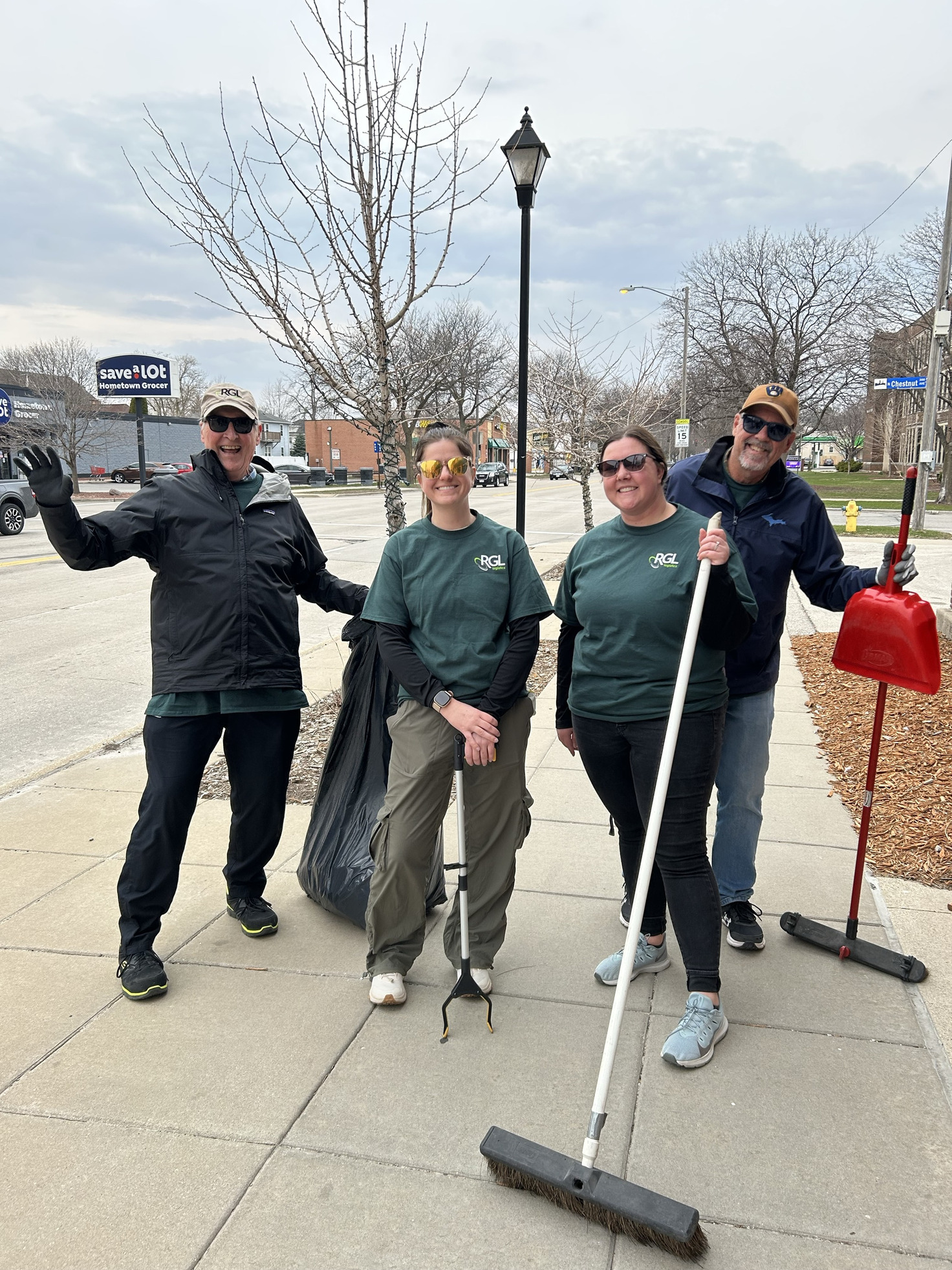 RGL Participates in OnBroadway Trash Clean-Up.jpg