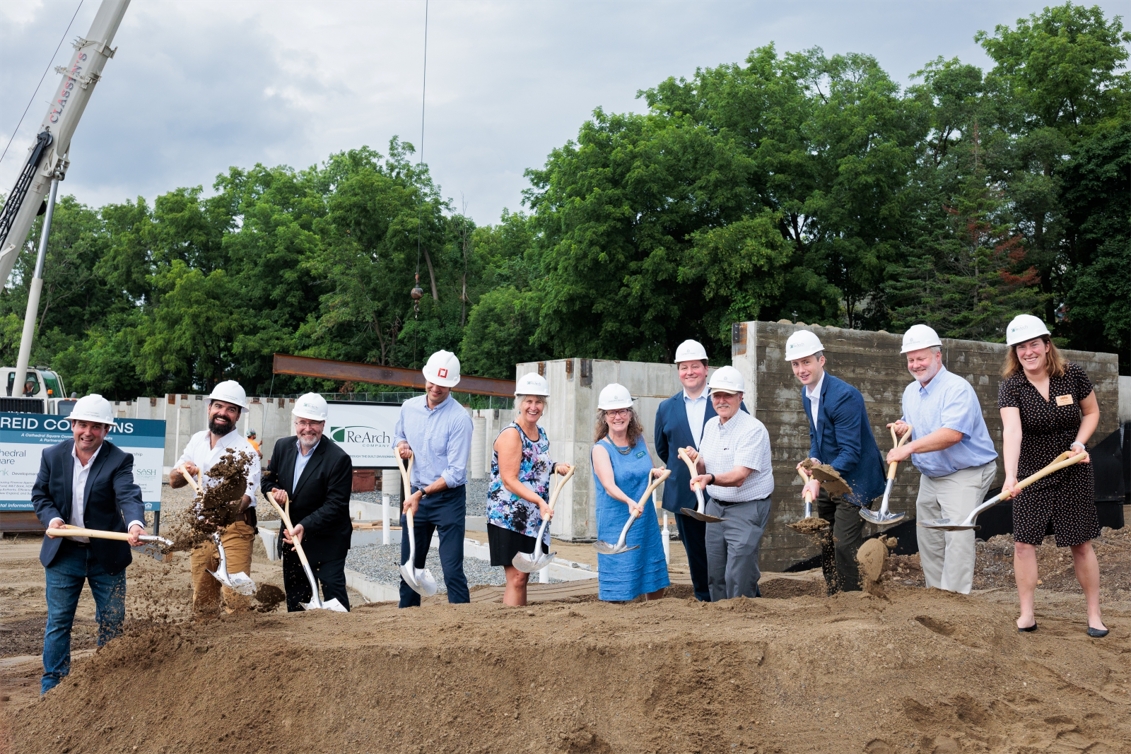 Reid Commons Ground Breaking