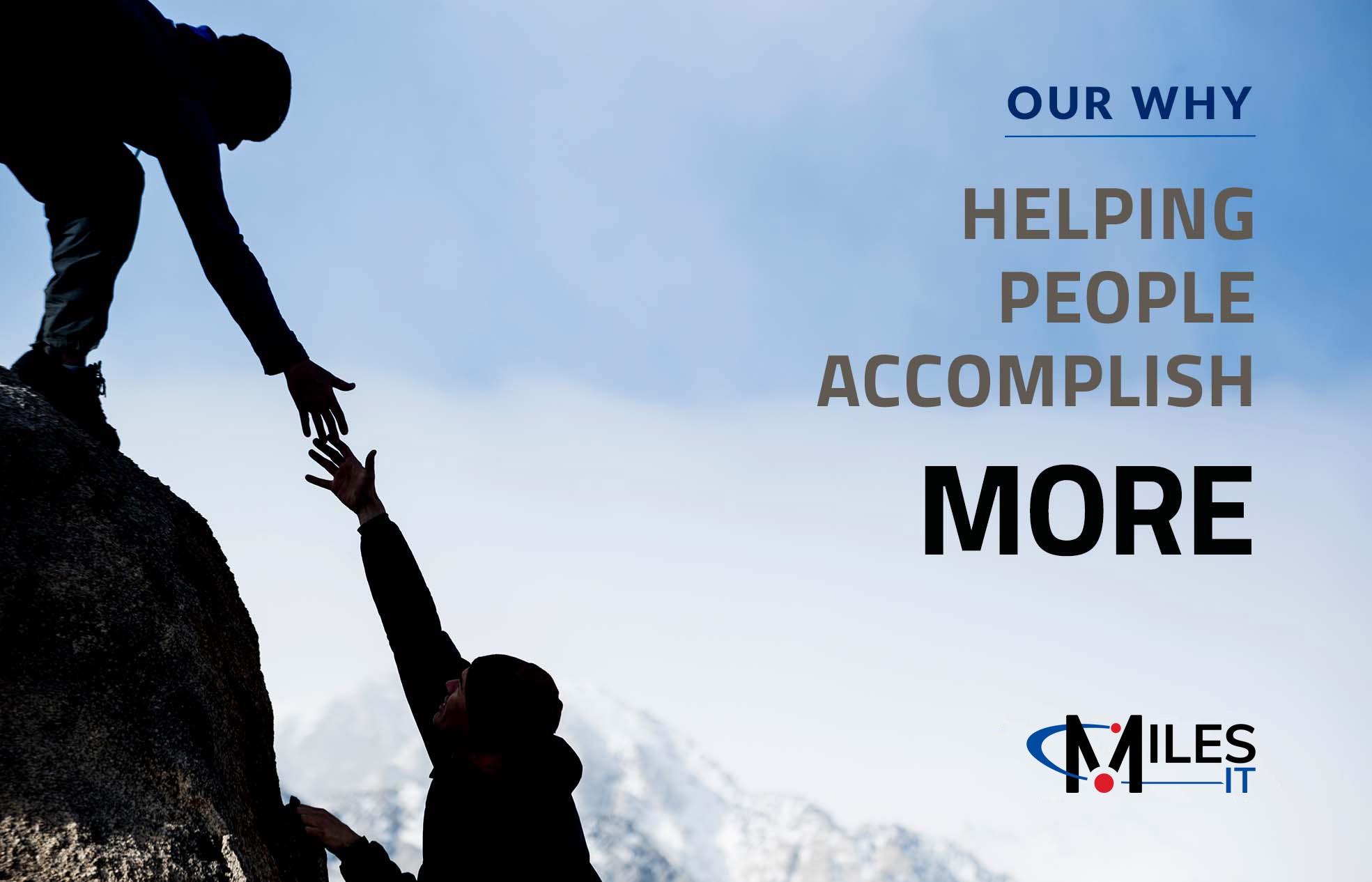 Helping People Accomplish More