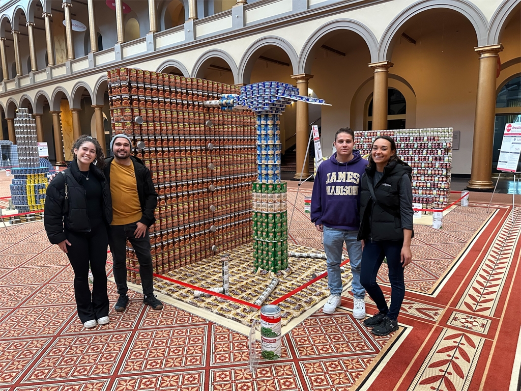 Team Members Volunteering at AIA|DC CANstruction