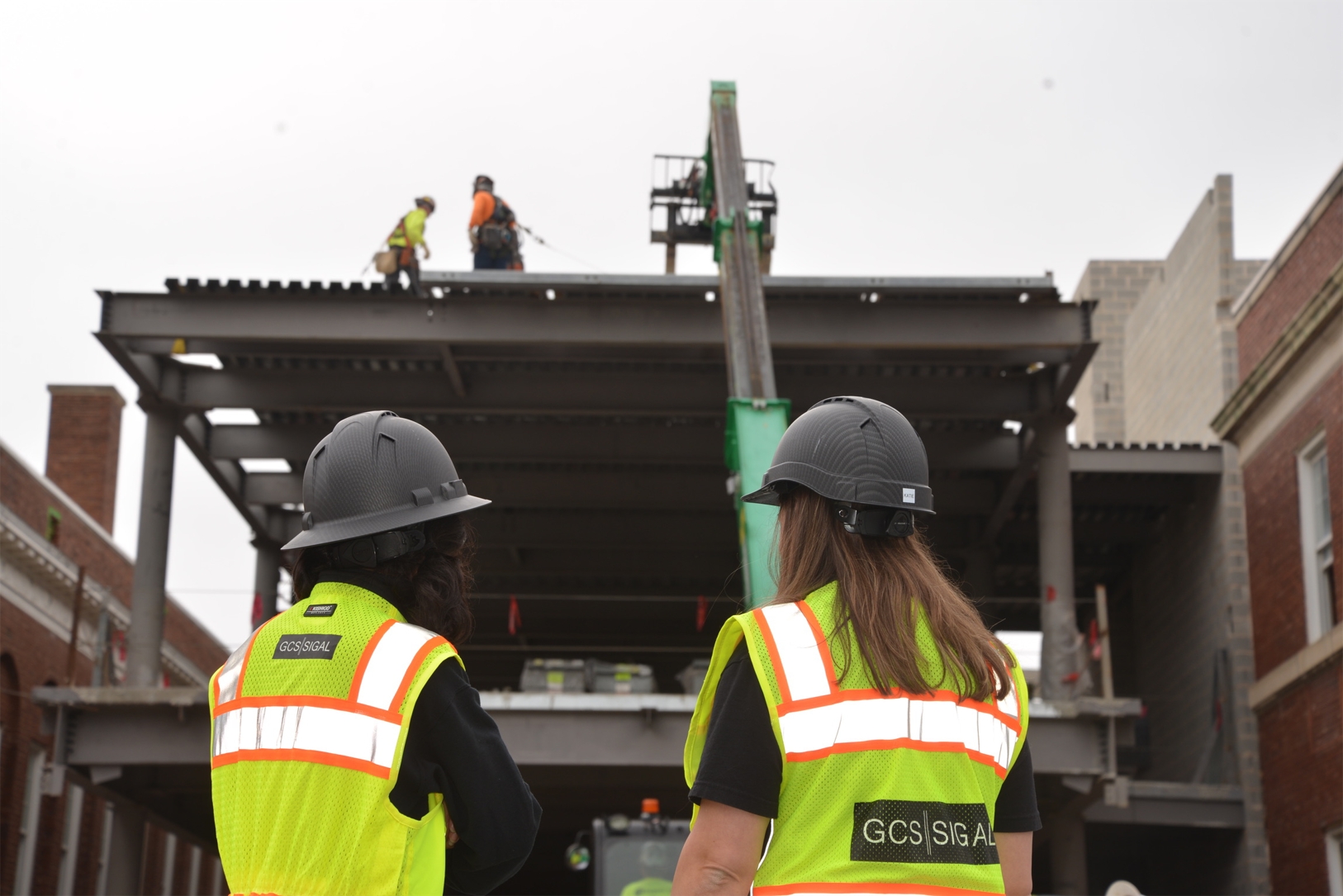Team Members on Dorothy Height Elementary School Jobsite