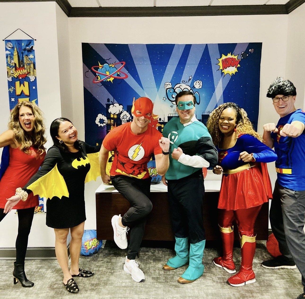 Halloween is always a major event at PlainsCapital! Our employees have so much fun dressing up and decorating our branches for the day. It’s just one of the many ways we have fun at work.