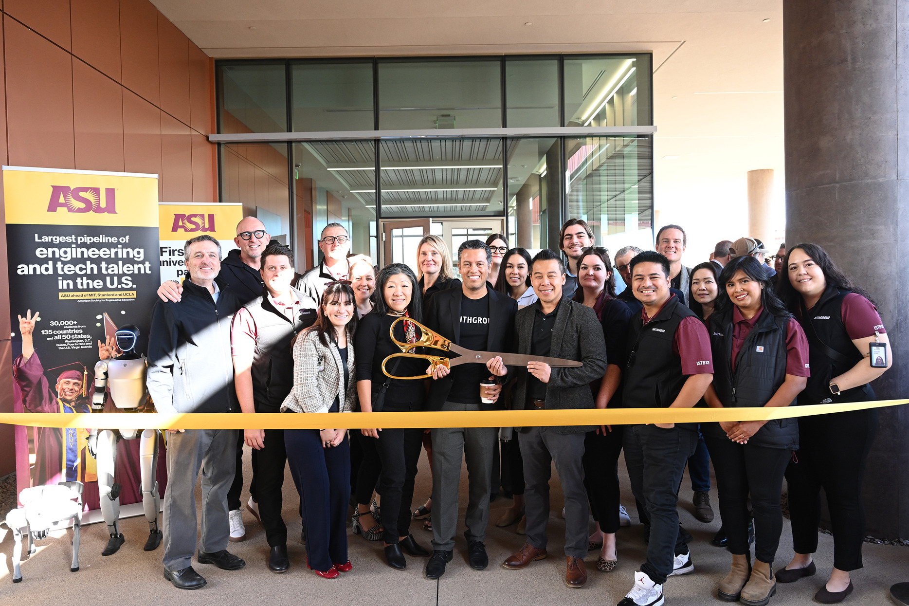 SmithGroup Phoenix celebrates ASU grand opening