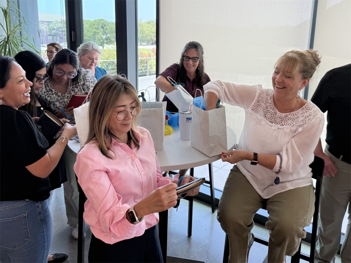 Horseshoe award reveal party.