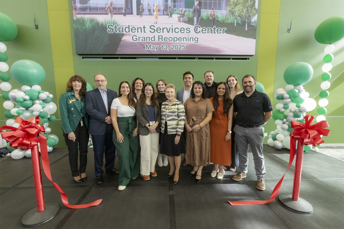 SmithGroup Chicago celebrating the ribbon-cutting of a recent design project