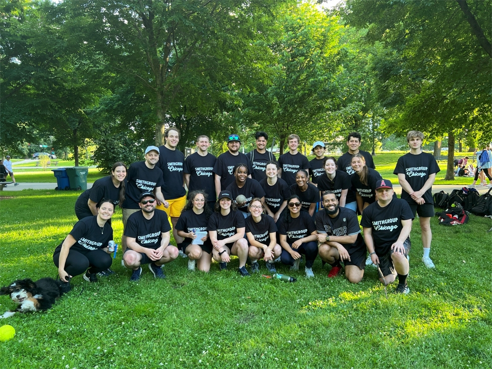 SmithGroup Chicago Softball Team