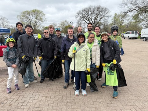 SmithGroup Chicago Park Clean-up