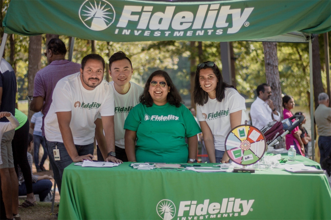 Fidelity volunteers