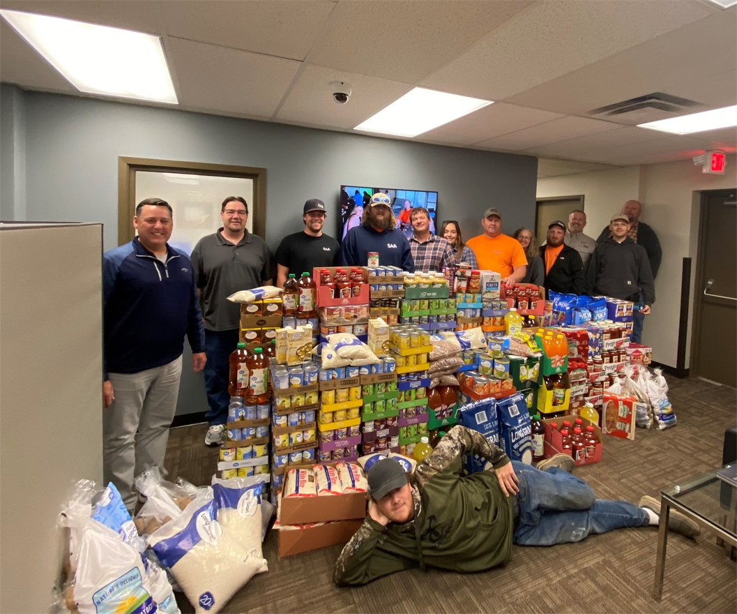 SAM Cans Hunger Food Drive