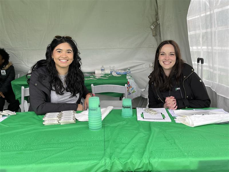 Employees volunteering at the annual Teddy Bear Health Fair.