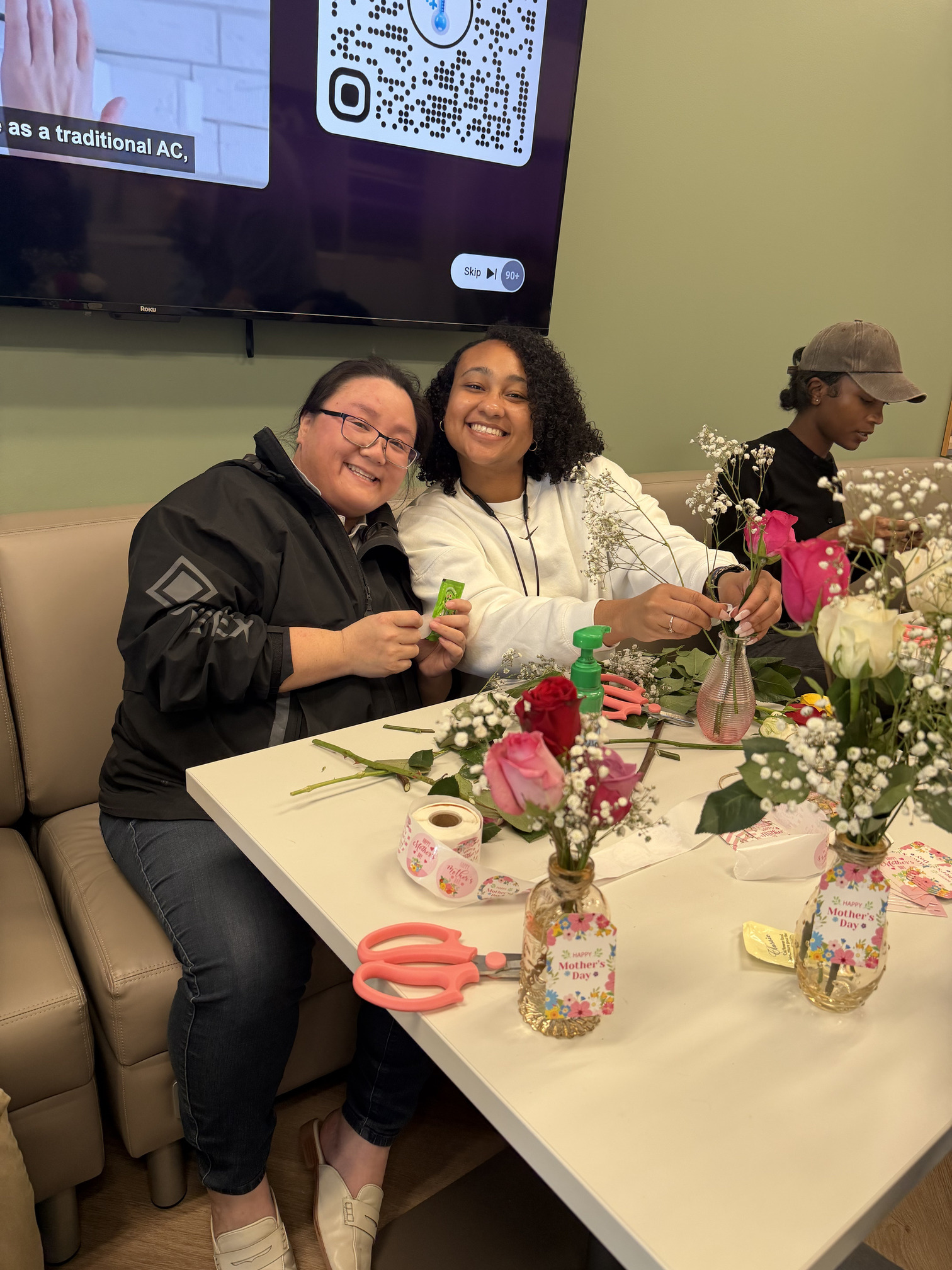 Flower Arrangement Class for Employees
