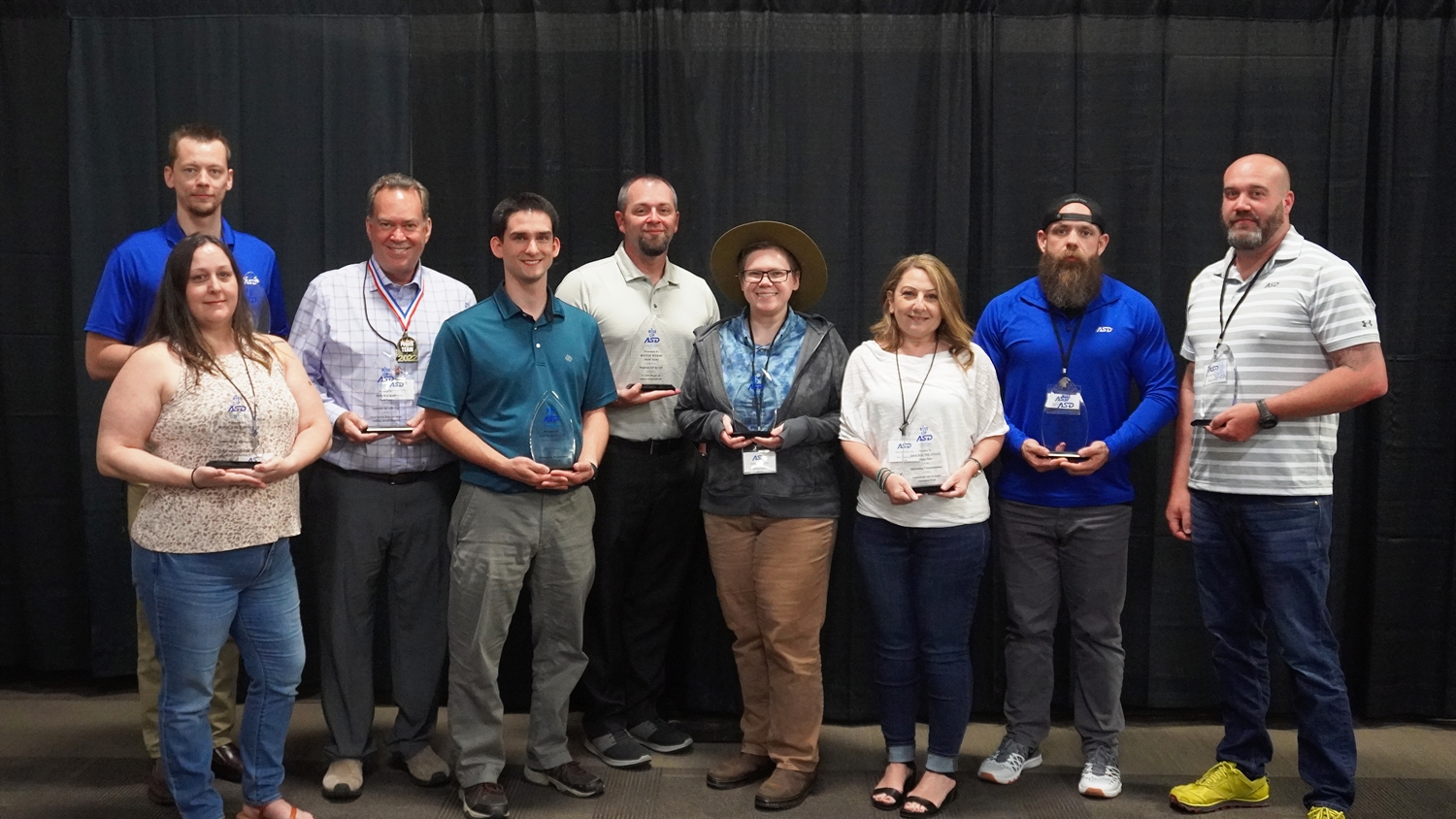 Top performers with their awards during the Operations Summer Summit. Great work team, we appreciate all that you do!
