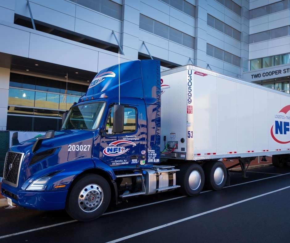 NFI Truck at our Camden office