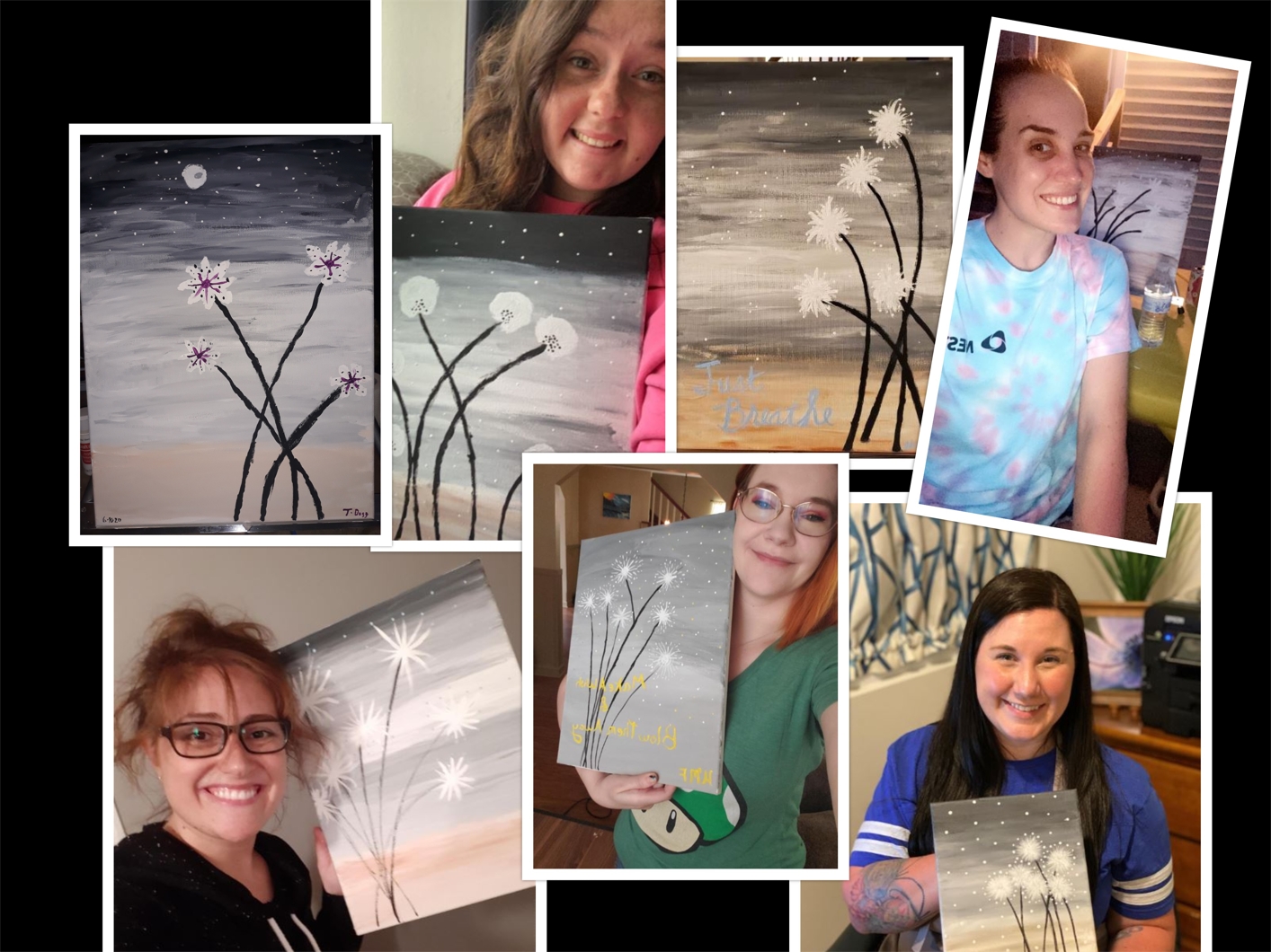 Virtual Paint Night