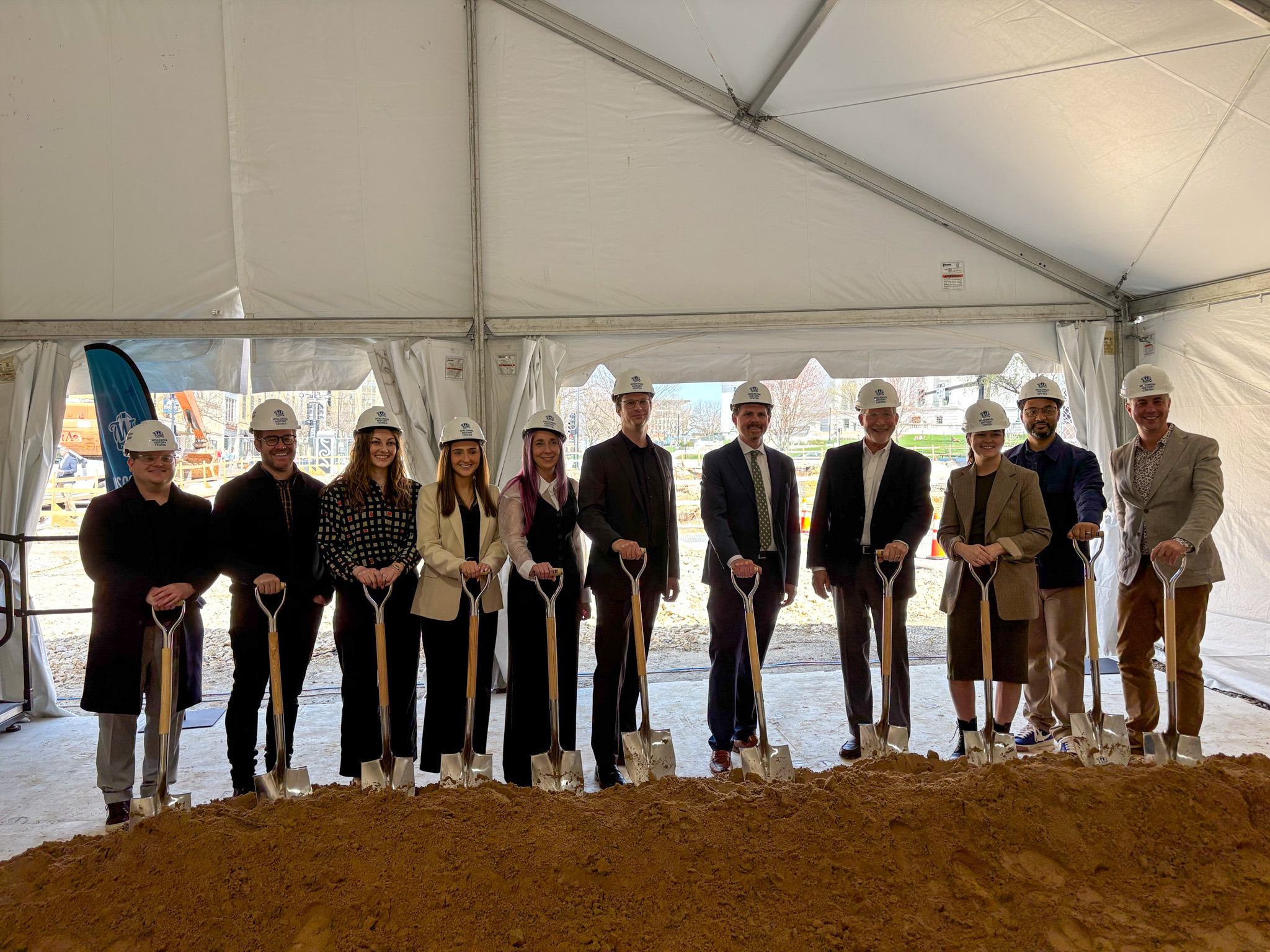 SmithGroup celebrates the groundbreaking of the future Wisconsin History Center
