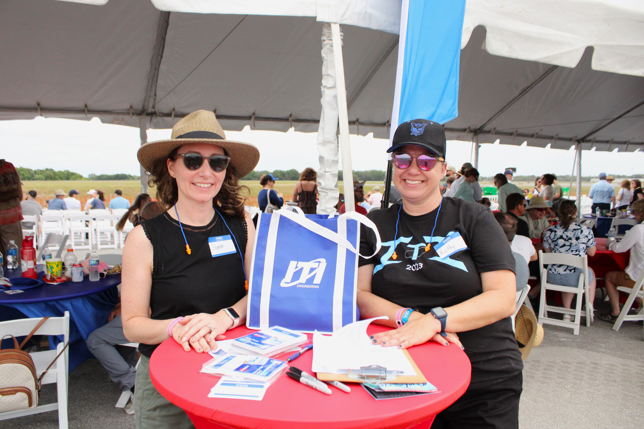 ITI Employees at Air Show.JPG