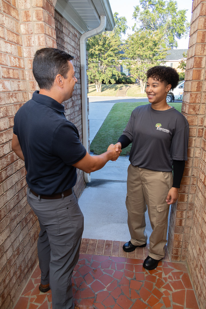 Greeting a Home Owner