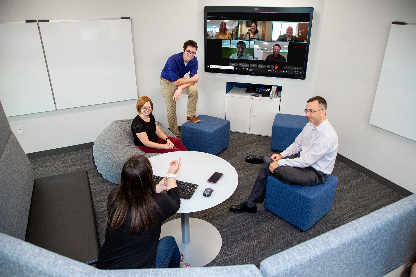 State-of-the art technology & collaboration spaces create a fun and engaging workplace