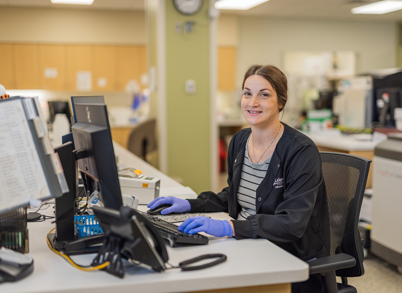 Cory Denny, lab supervisor