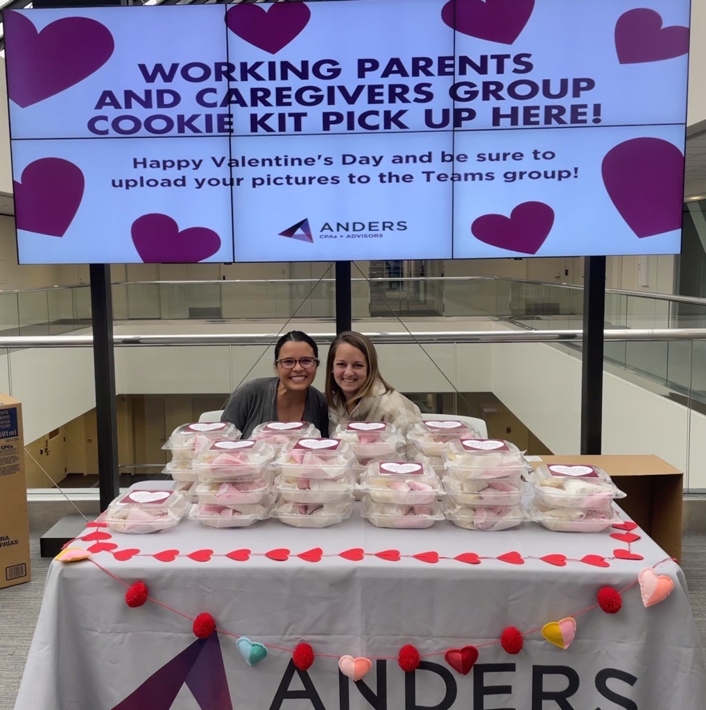 Working Parents and Caregivers Group Valentines Event