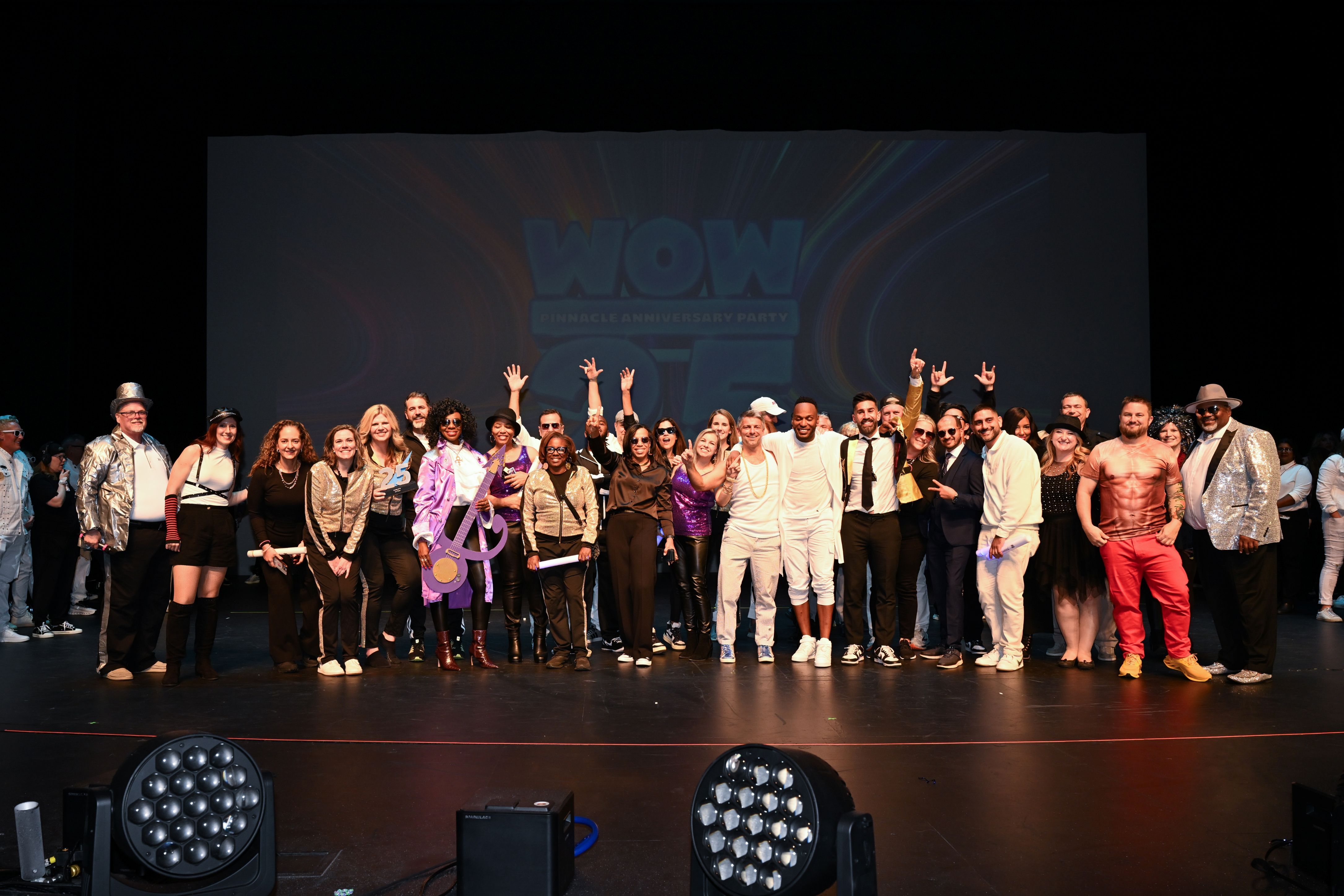 Pinnacle's anniversary party week in October includes daily themes for costumes and culminates in regionally-hosted parties for all team members.