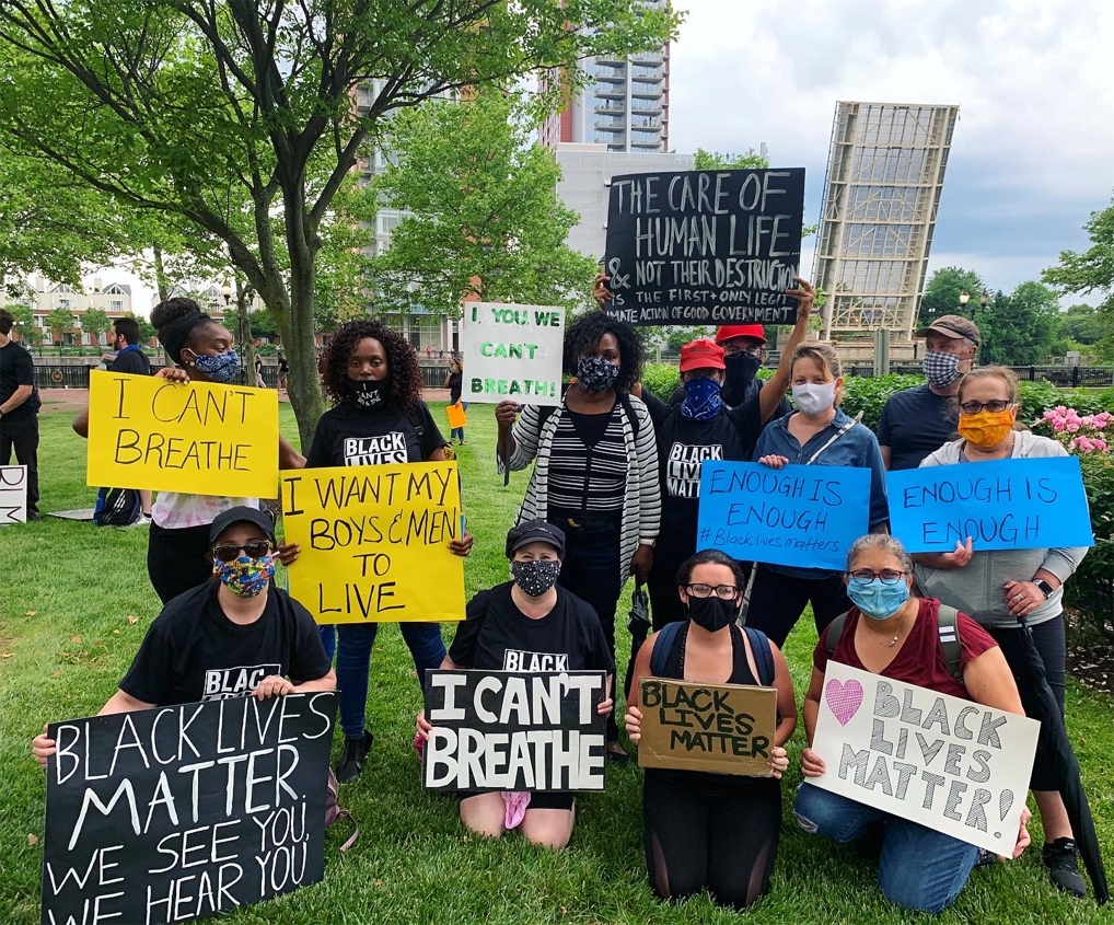 Showing our support at statewide protests in June 2020 was just the first step in many that JFS Delaware is taking to make change and promote justice in our community.