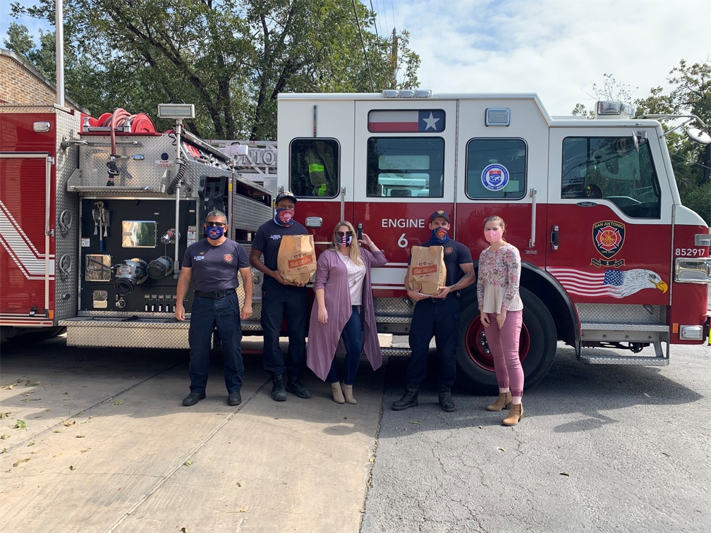 Lunch for Local Fire Station