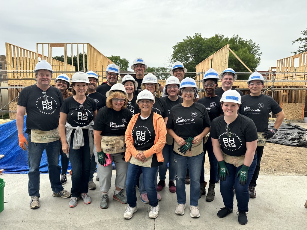 The Lincoln Park and Oak Park offices participated in a Chicagoland Habitat for Humanity Build.