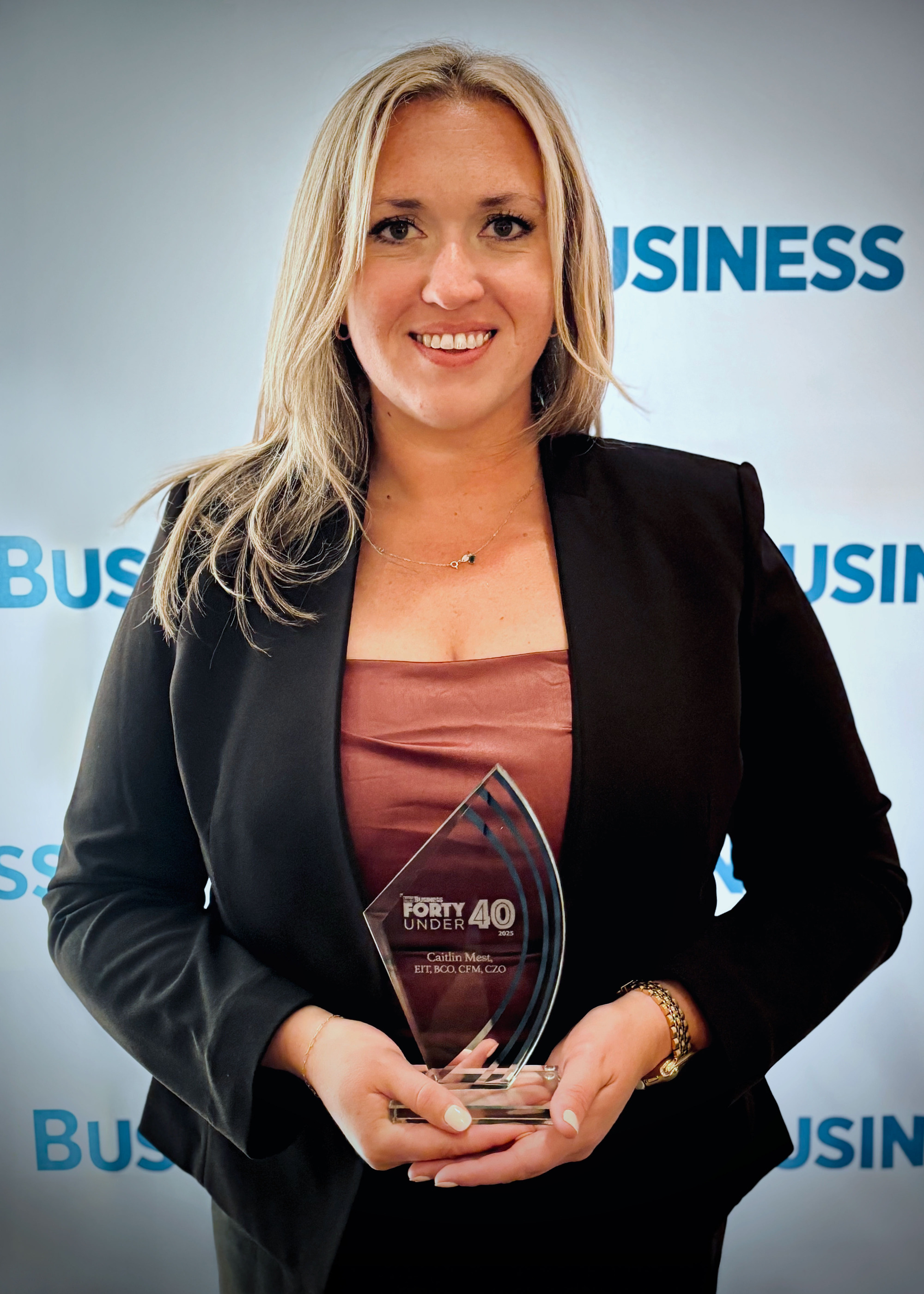 Forty Under 40 award recipient Caitlin Mest
