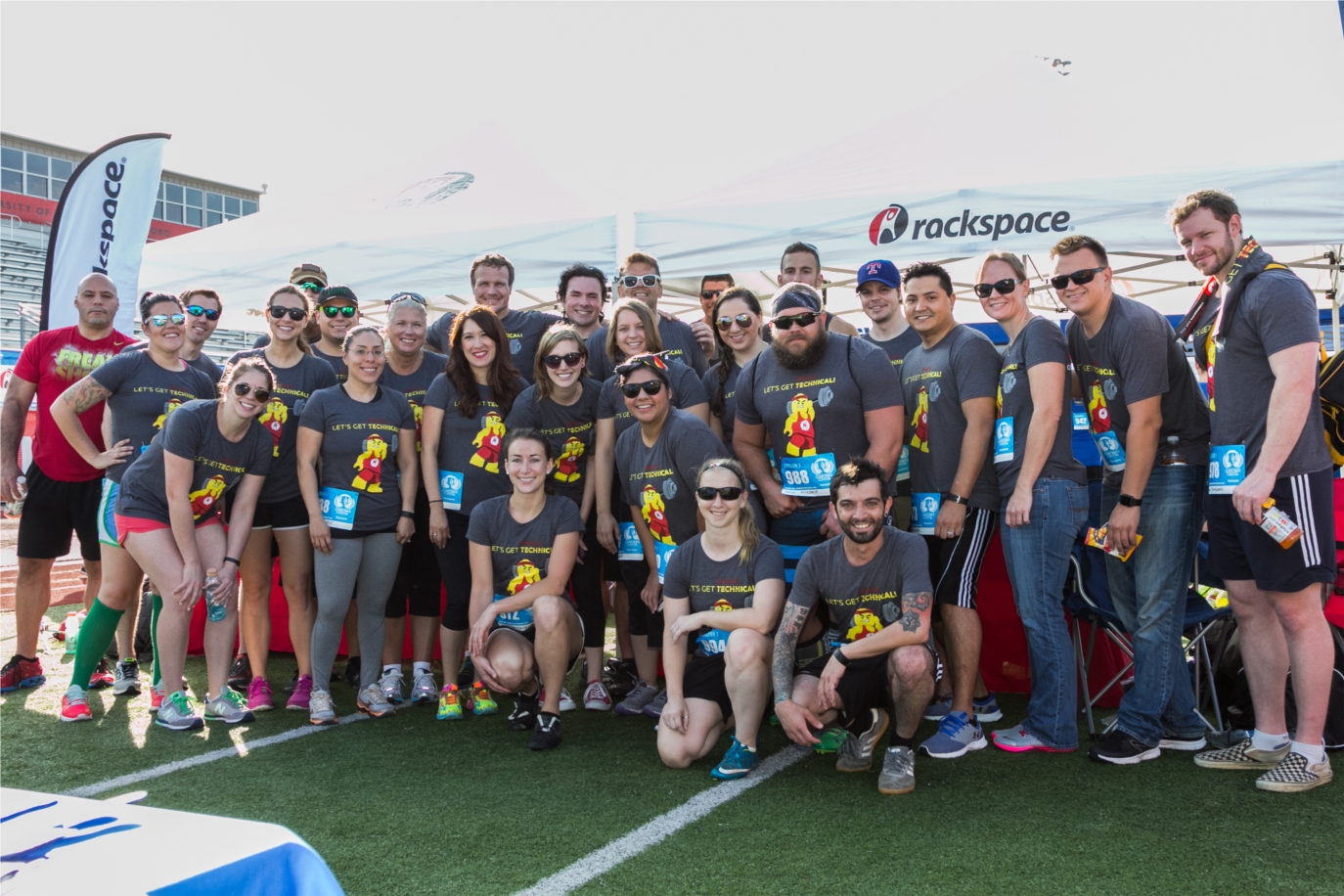 Team Rackspace at the Annual San Antonio Corporate Cup tournament