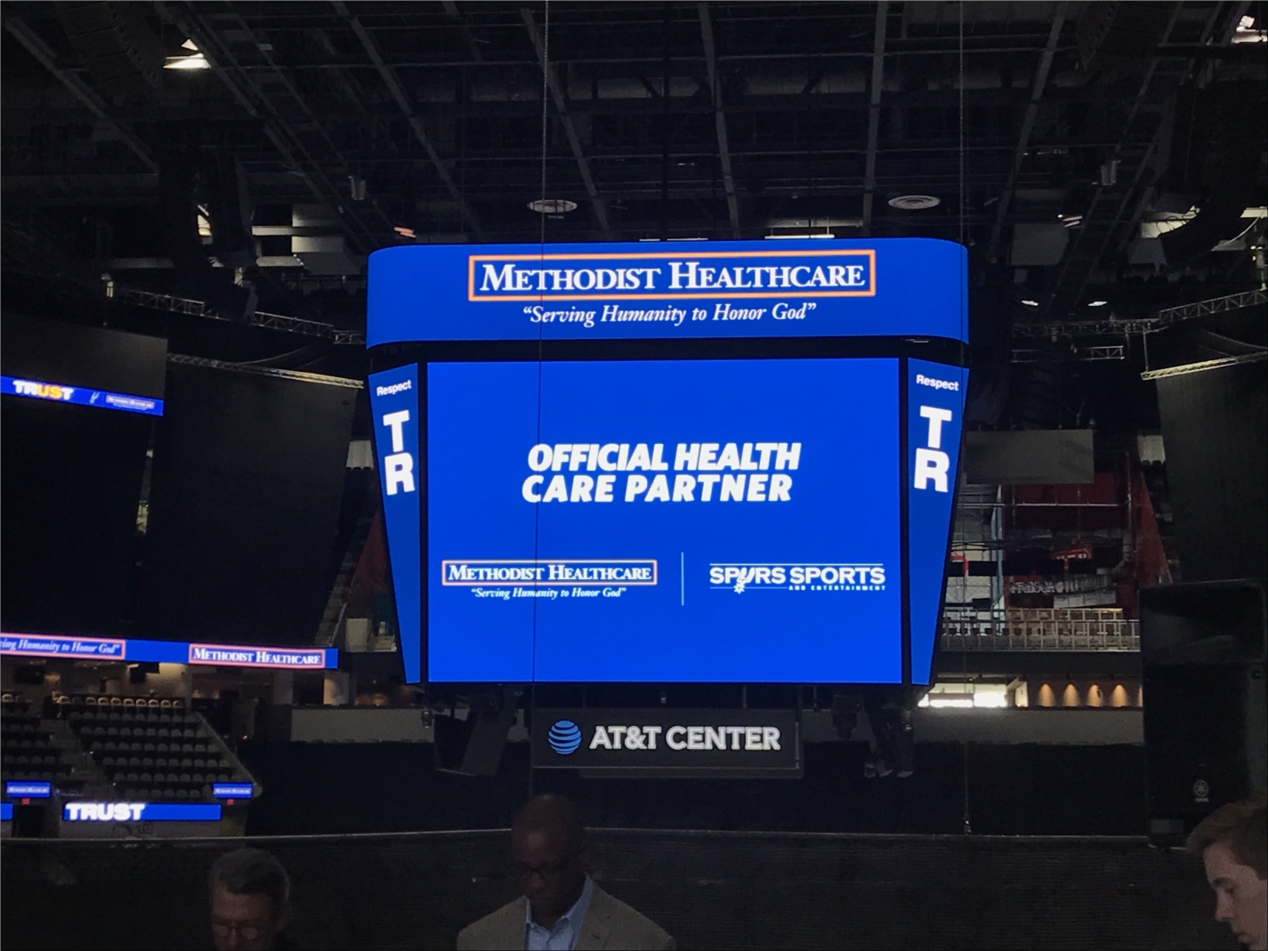 Methodist Healthcare is proud to be the official health care partner of Spurs Sports and Entertainment.
