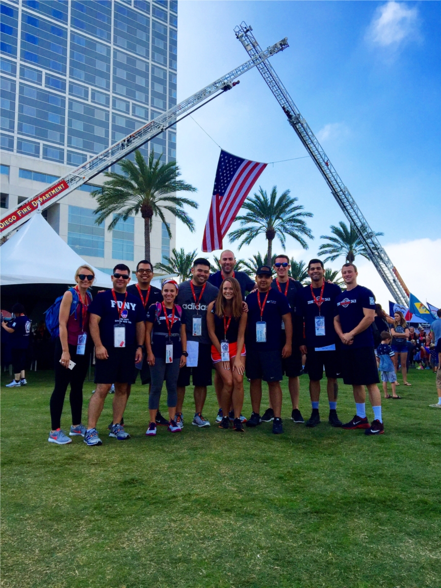 Climbing stairs for a good cause!