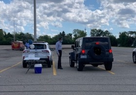 Our staff was working remote during the pandemic so our Social Committee got creative with our 2020 employee picnic.  Via an MMA "drive-through", team members stopped by our office to say hello and to pick up a boxed lunch to go.