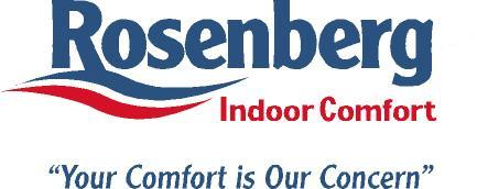 Rosenberg Indoor Comfort Company Logo