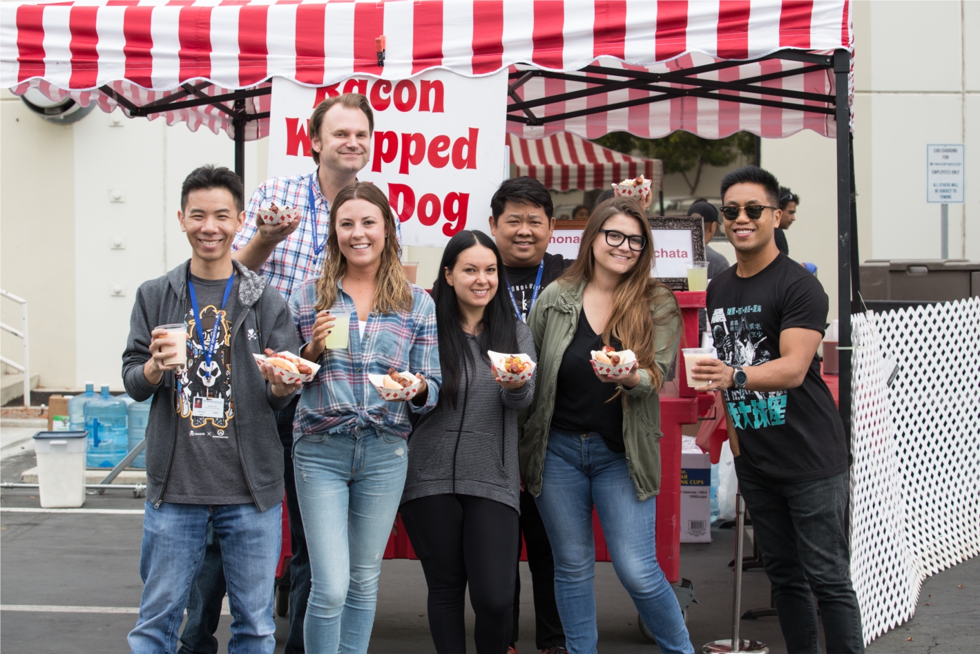 New American Funding employees participating in a Fun Friday event 