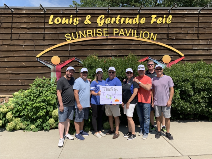 Total proudly supports SunriseWALKS Long Island, a summer day camp for children with cancer and their siblings 