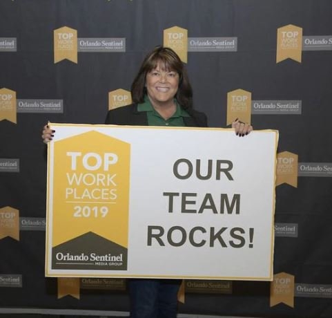OUR TEAM ROCKS! Top Workplace with Leland CEO - Rebecca Furlow