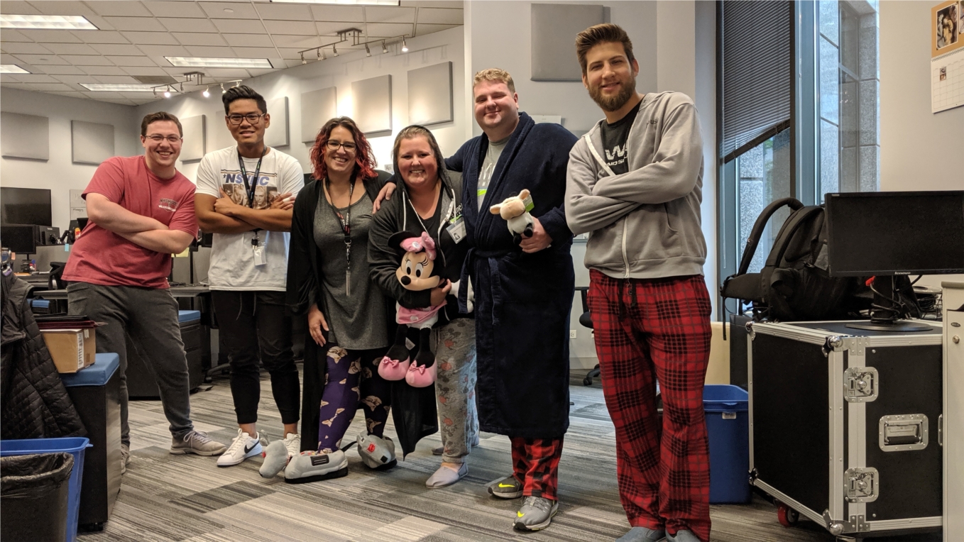 daVinci Payments - PJ day is the cheery way Vinchies say, "Happy Holidays!"