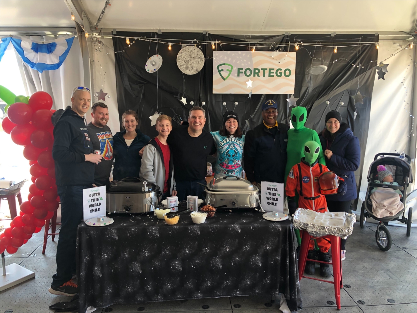 The Fortego Family volunteers regularly in the community and our company giving program seeks to support causes that have special meaning for our team. We are a longtime partner of The Baltimore Station and their veterans and homeless men, and we participate in activities like their annual Chili Cook-Off every year.
