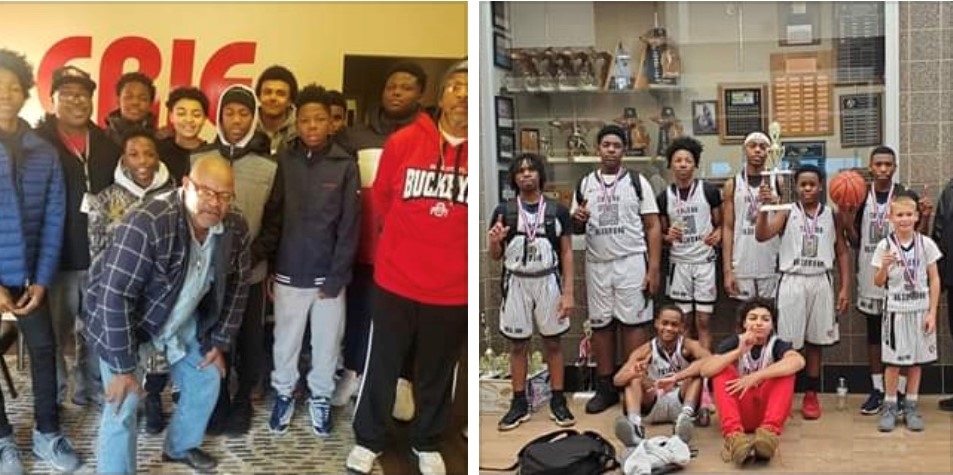 Erie love's these kids! #TeamErie supported dinners for a local inner-city youth basketball team.