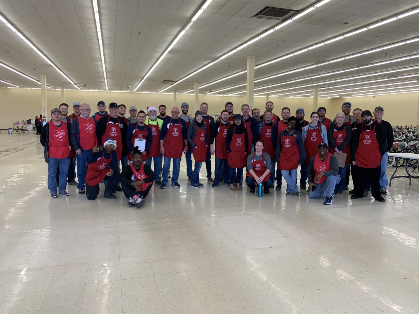 CEC Salvation Army Volunteering