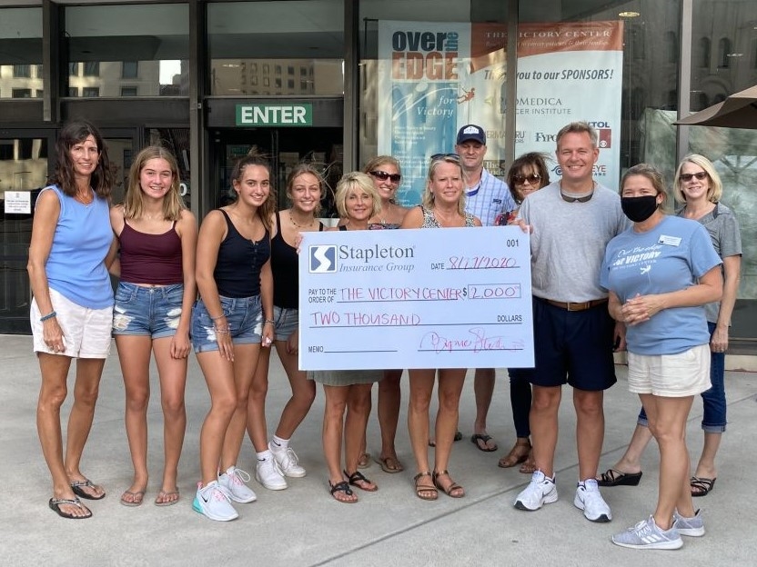 Victory Center Check Presentation  