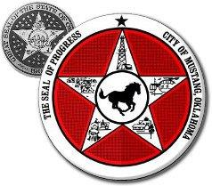 City of Mustang Company Logo