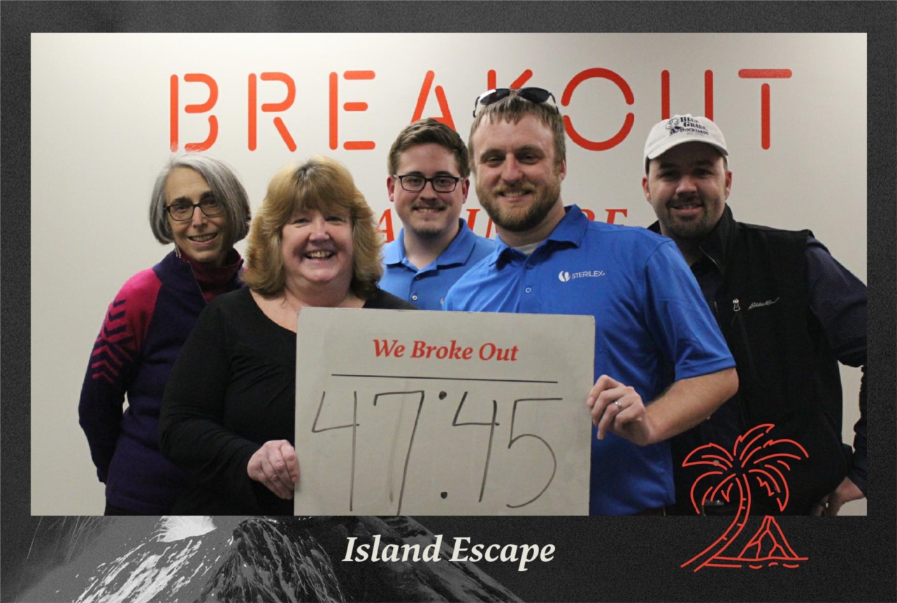 Winners of our 2020 Kick off meeting Escape Room Event!