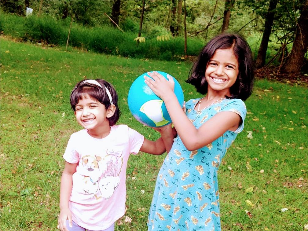 Since we couldn't do a family picnic this year we sent ice cream maker balls to everyone and shared photos and videos of us using them with our families. We've also done some virtual events with kids, and we love getting to see kids and pets so much more now on Zoom and Teams!